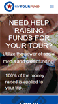 Mobile Screenshot of mytourfund.com